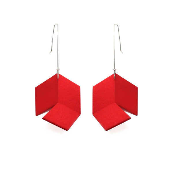 Infinite Earrings | Red