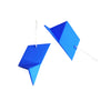 Racer Earrings | Cobalt Blue