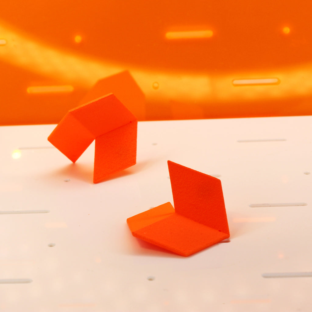 Infinite Studs | Neon Orange